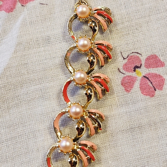 🌺Vintage 1960s Goldtone Choker Necklace🌷 - Picture 4 of 6